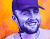 22x28" Mac Miller Yellow/Purple Poster