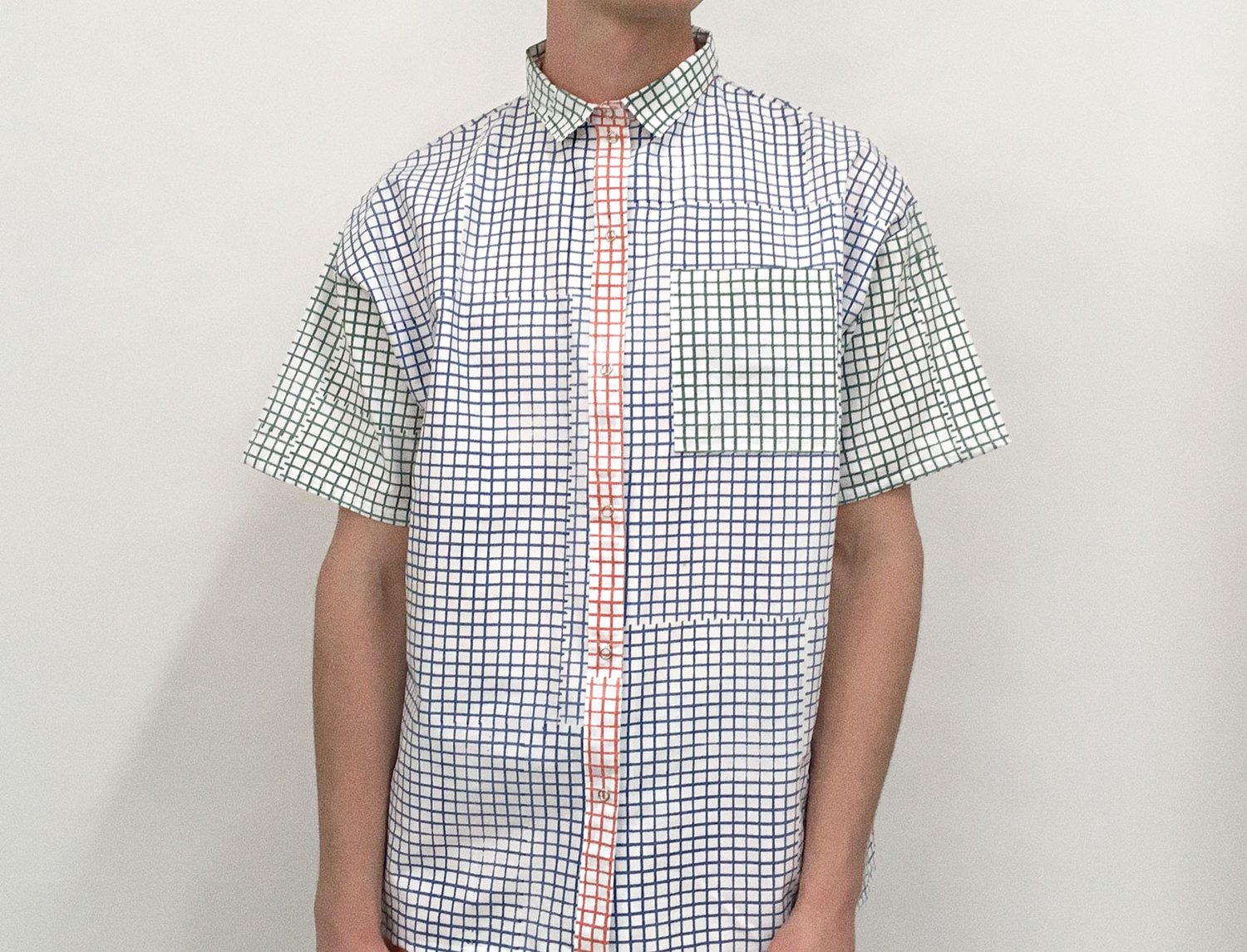 Image of COLOR GRID SHIRT