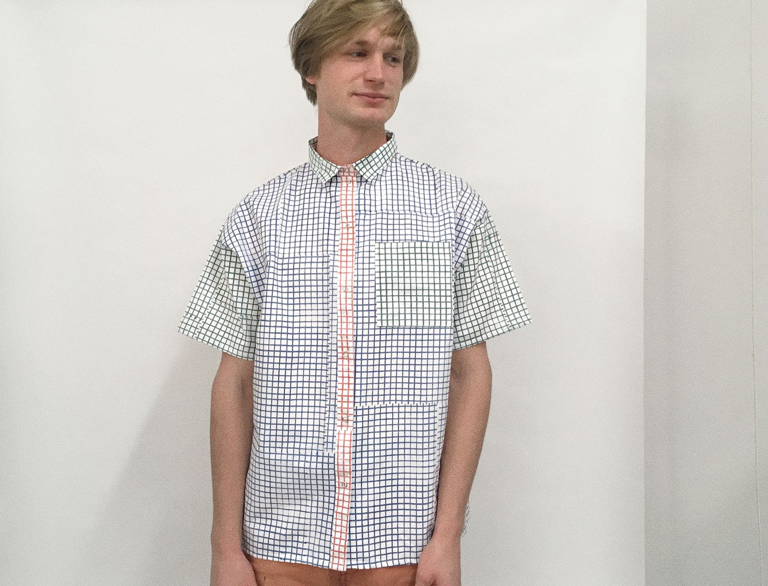 Image of COLOR GRID SHIRT