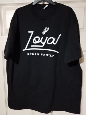 Loyal Spurs Family Tee size Large