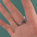 Image 4 of Mother Of Pearl Ring US 7.5