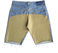 Image 1 of Rebuild by Needles Hybrid Cut-off Shorts