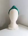 MINI TOP KNOT : EMERALD