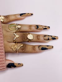 Dripping Chocolate Milk - Press On Nail Set 