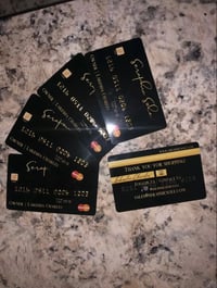 Credit card style business cards