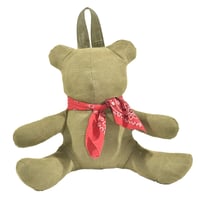 1960's Vietnam Era Bear w/ Red Bandana 