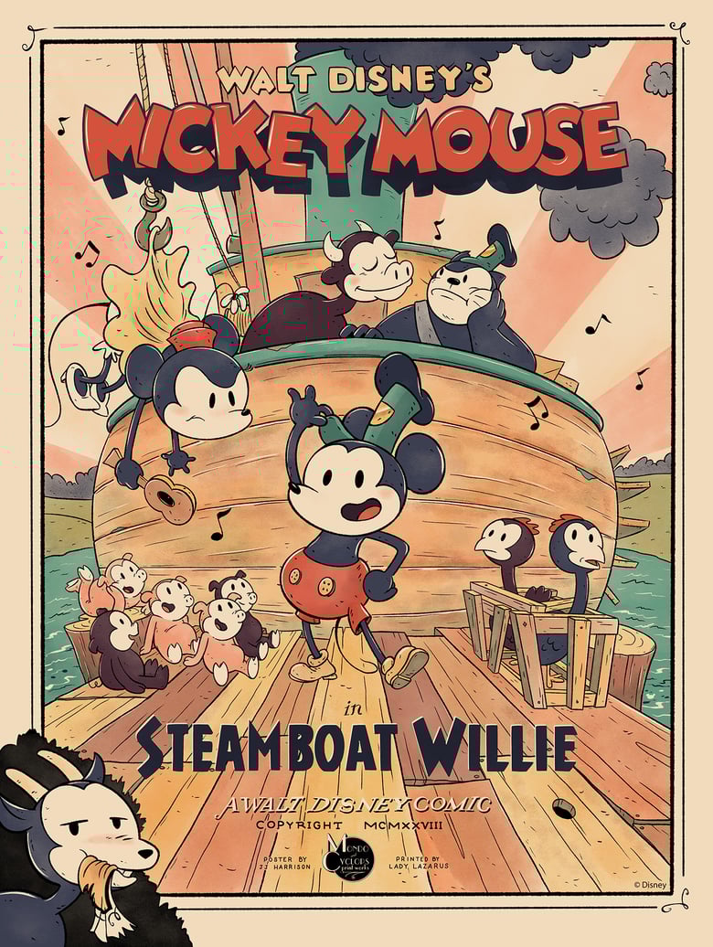 lenox steamboat willie