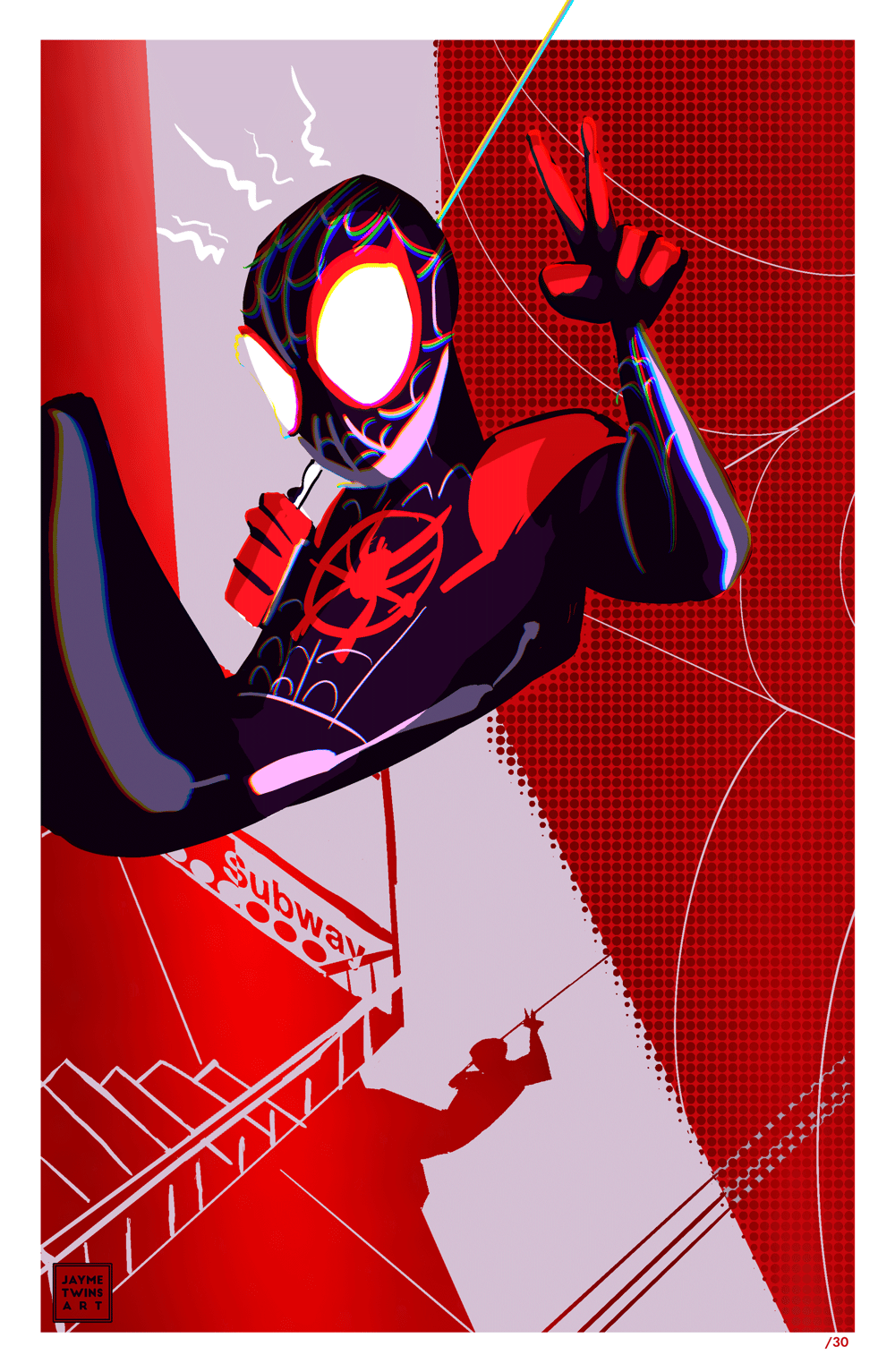 Miles Morales Limited Edition Poster