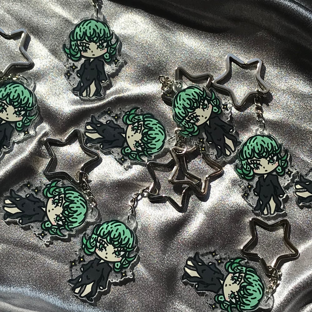 Image of Tatsumaki keychain 