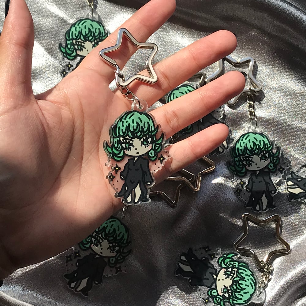 Image of Tatsumaki keychain 