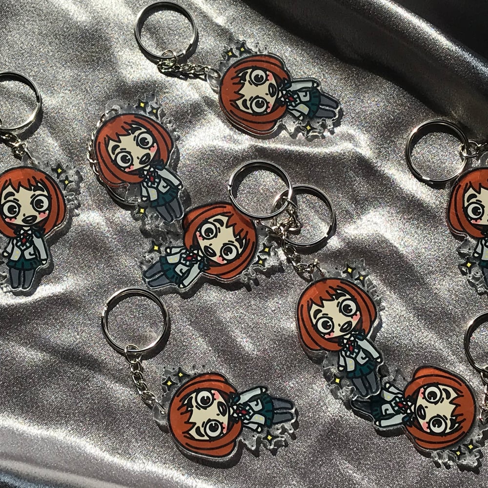 Image of Uraraka keychain 