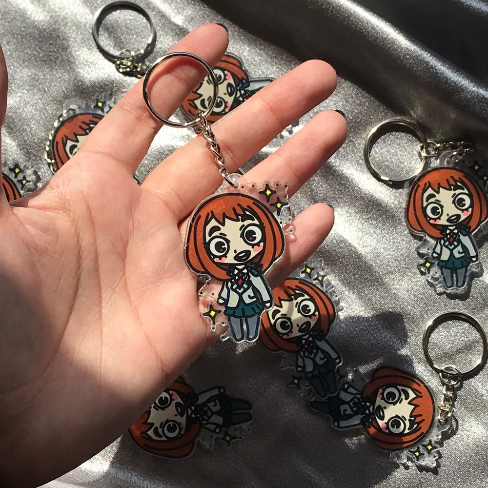 Image of Uraraka keychain 