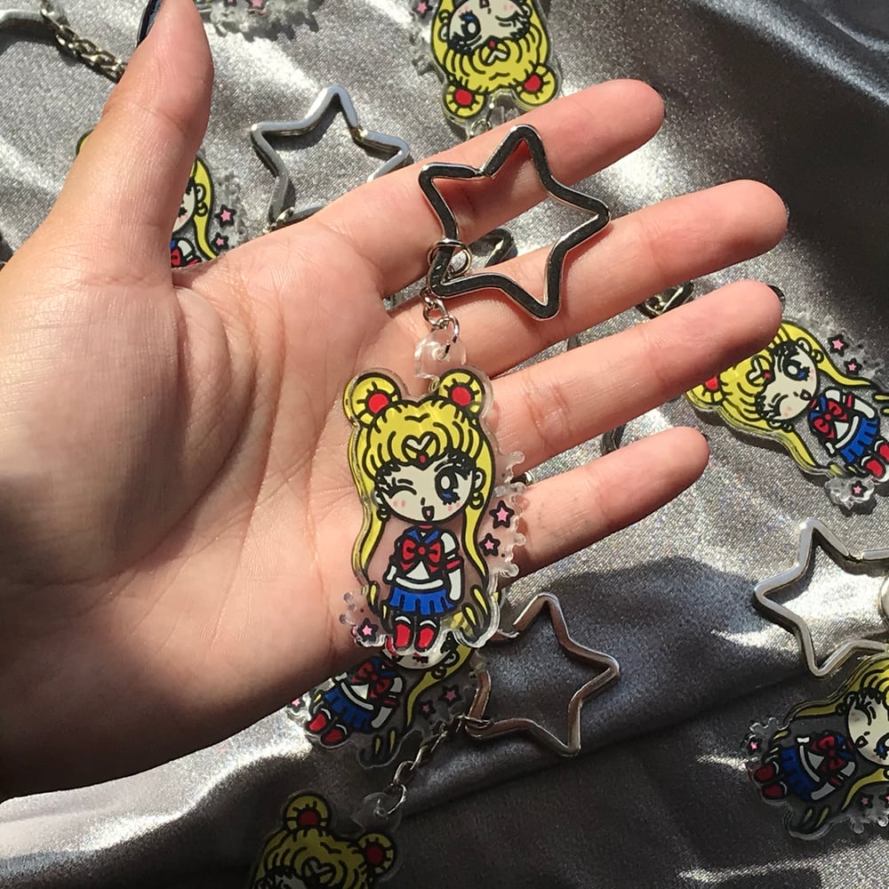 Image of Sailor Moon keychain 