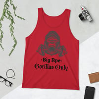 Image 1 of BOSSFITTED Gorillas Only Unisex Tank Top