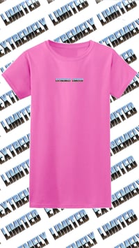 Image 5 of Chromefont softstyle ladies t-shirt