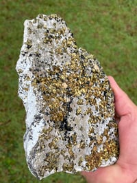 Image 3 of Pyrite, Chalcopyrite, & Sphalerite on Matrix Specimen #384