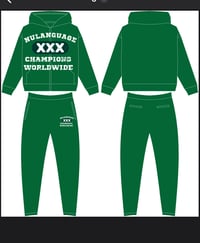 Image 4 of Champion stripes (Dirty Green)