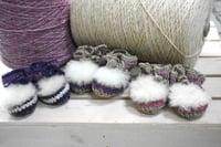 Image 1 of Wool Booties - 0-6 months - Handmade in Ireland