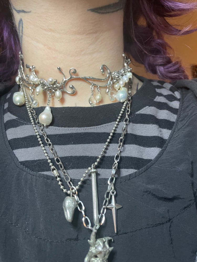 pearl choker (1) Image 5