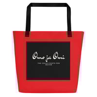 Image 2 of All-Over Print Large Tote Bag