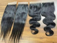 Image 5 of 5x5 HD lace closure|Natural|straight | body wave |loose wave