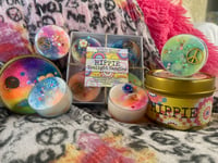 Image 4 of HIPPIE Tealight Candles ☮️ new!