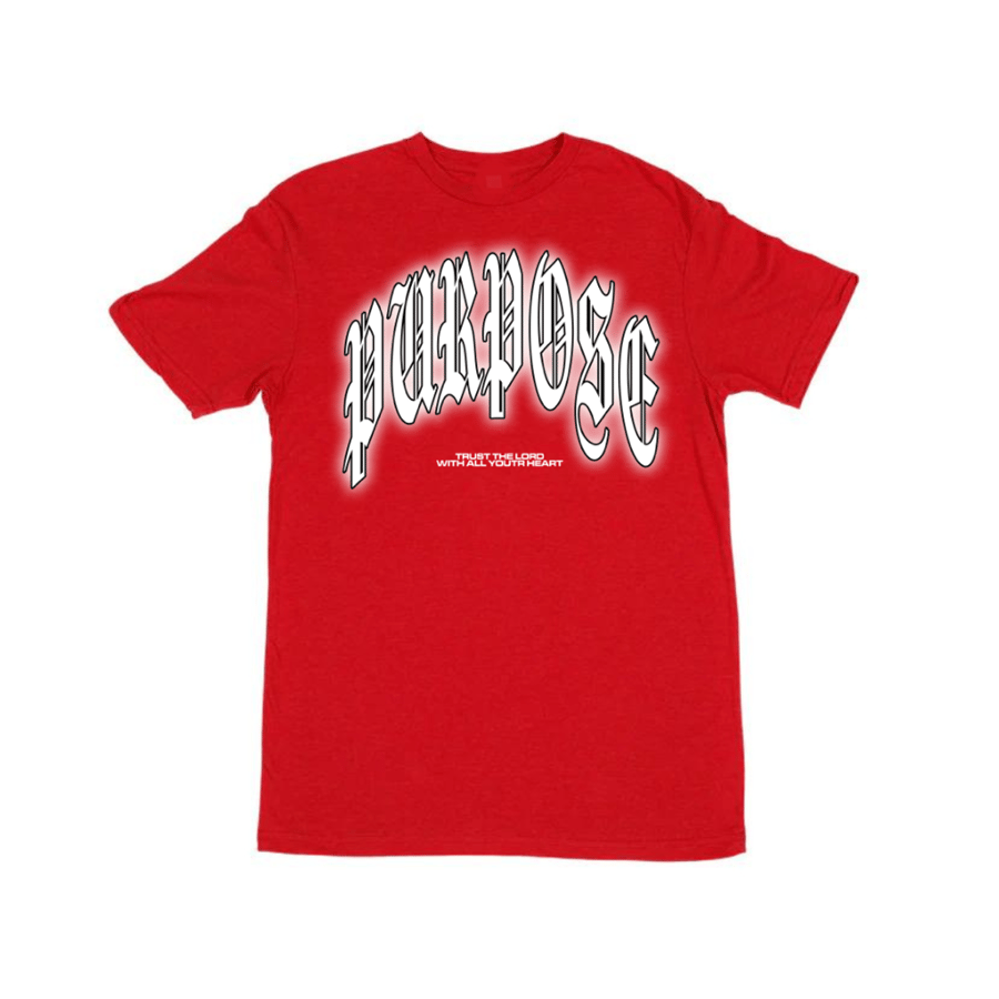 Image of Purpose T-shirt Red