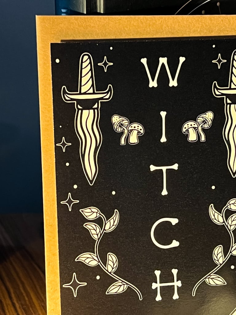 CARTE POSTALE « WITCHY » Image 2