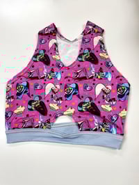 Medium Fizzaroli Peek-a-boob Bralette- READY TO SHIP