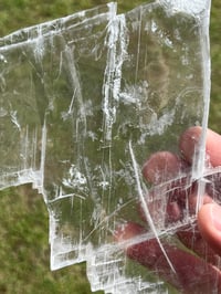 Image 10 of Transparent Selenite Slab | Morocco #3012