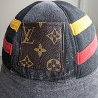 Image 5 of Reworked 6-panel Reversible Bucket Hat Mickey x Louis Vuitton pocket XL 24"
