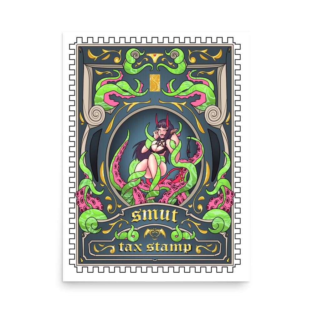 Smut Tax Stamp Poster