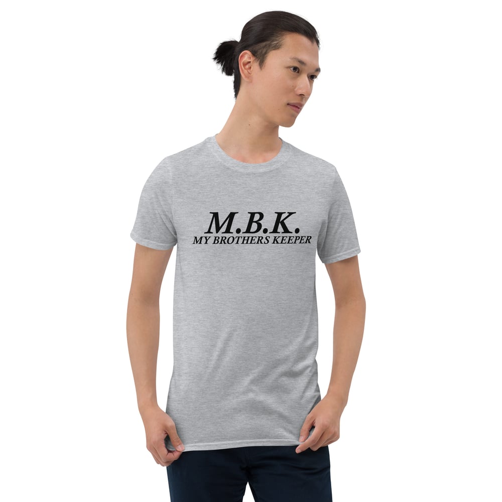 M.B.K. Black TXT Short-Sleeve T-Shirt