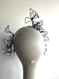 Image 4 of Black  wired flowers 