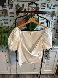 Image 1 of H & M white top