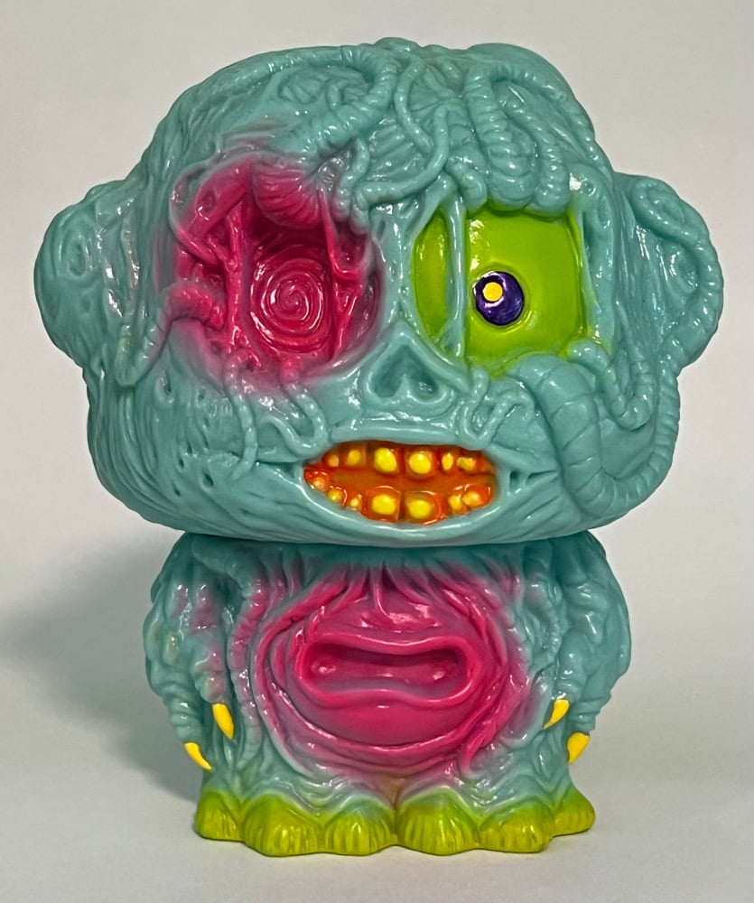 Zom vinyl figure and embroidered patch