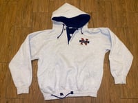 Image 1 of Nantucket Embroidered Hoodie Gray (L)