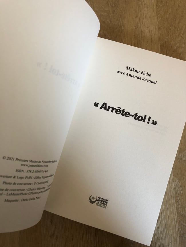 "ARRÊTE-TOI!" - Makan Kebe avec Amanda Jacquel