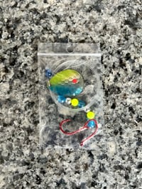 Blue-Chartrue Harness