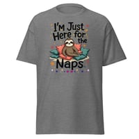 Image 3 of Sloth Just Here For The Naps T-shirt Design