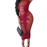 Image 5 of Mesh Stretch Dress - Casual Women's Wear - Womenswear