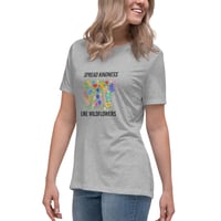Image 13 of Women's Relaxed T-Shirt, Spread Kindness Like WildflowersTee
