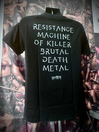 Image 2 of Pourriture - asap hitam konsorsium album art tshirt - Medium