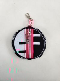 Image 5 of Punk Rock circle keychain pouch