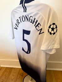 Image 6 of Tottenham Hotspur “VERTONGHEN 5” 2018/19 Home Shirt + UCL patches (L)