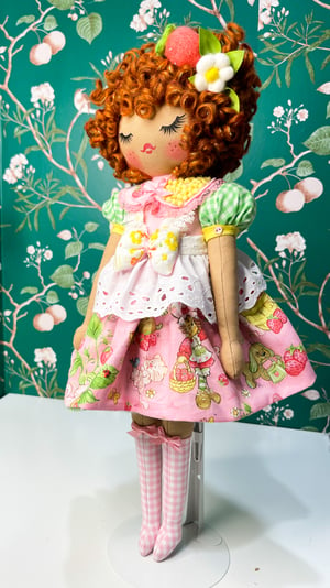 Image of Medium Art Doll Strawberry 