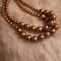 Image 2 of GABRIELLE GOLD NECKLACE 