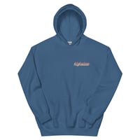 Image 1 of HV Cursive print hoodie (multiple colors)