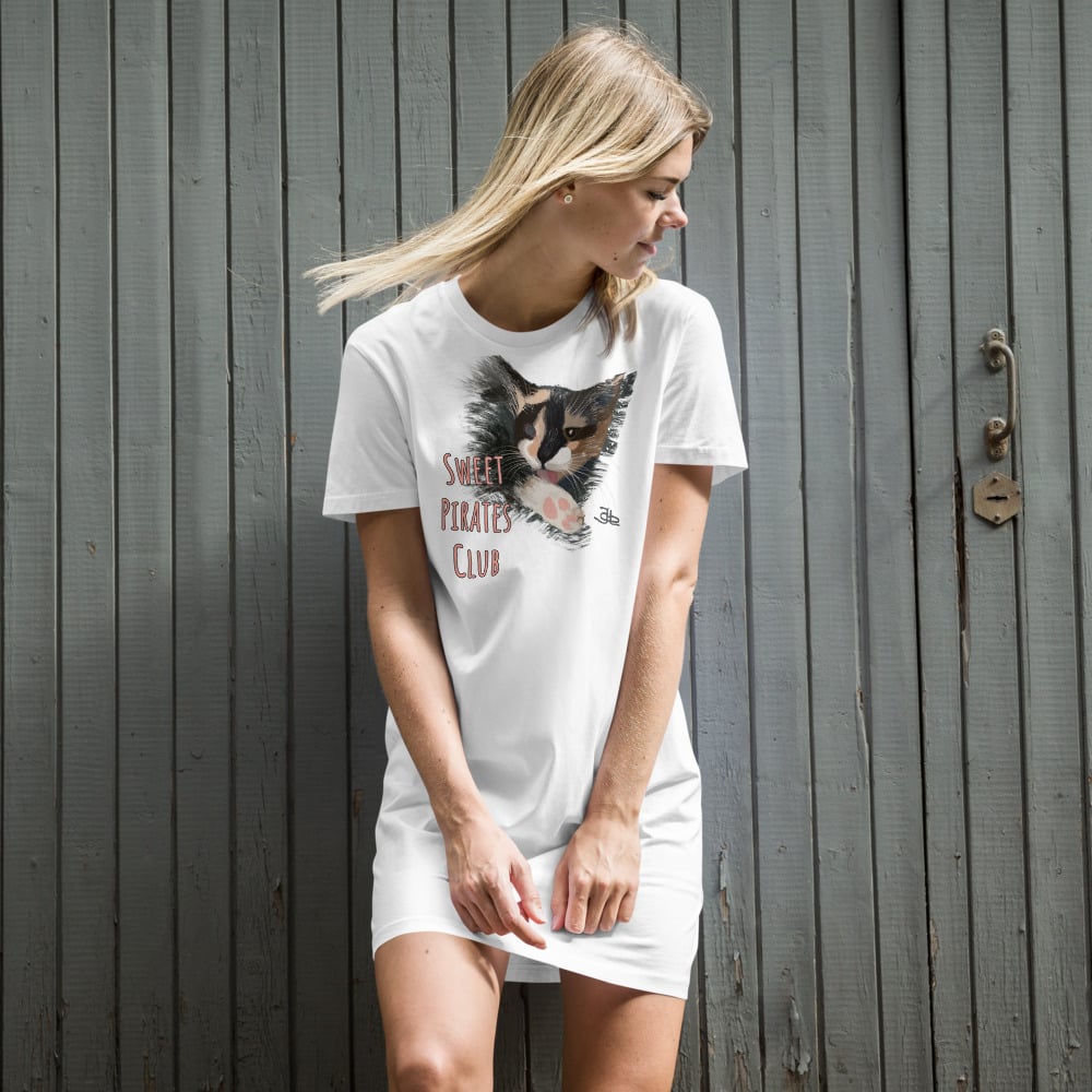 Image of Sweet Pirates Club Organic cotton t-shirt dress