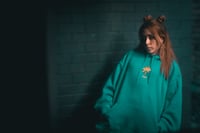 Image 2 of DAISY GANG - Teal Cosy AF hoodie 